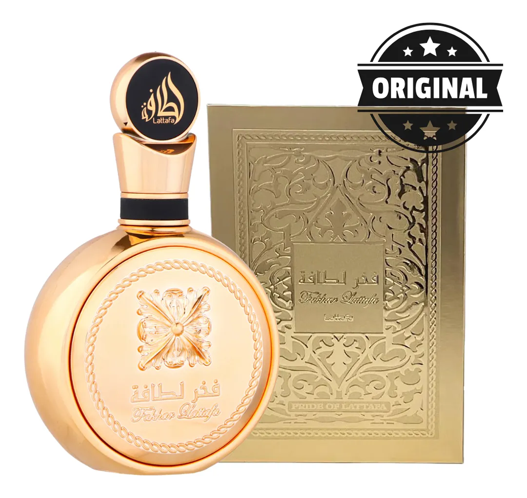 Perfume Árabe Lattafa Fakhar Gold Extrait Eau De Parfum 100m