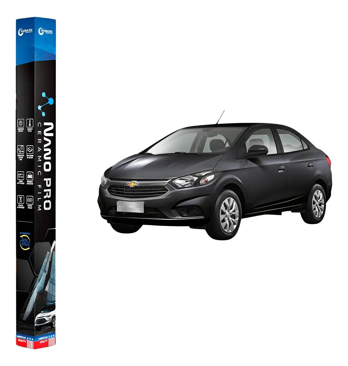 Insulfilm Nano Cerâmica Chevrolet Prisma 2012-2019